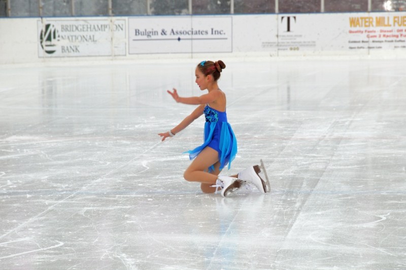 Grace Brosnan practiced solo