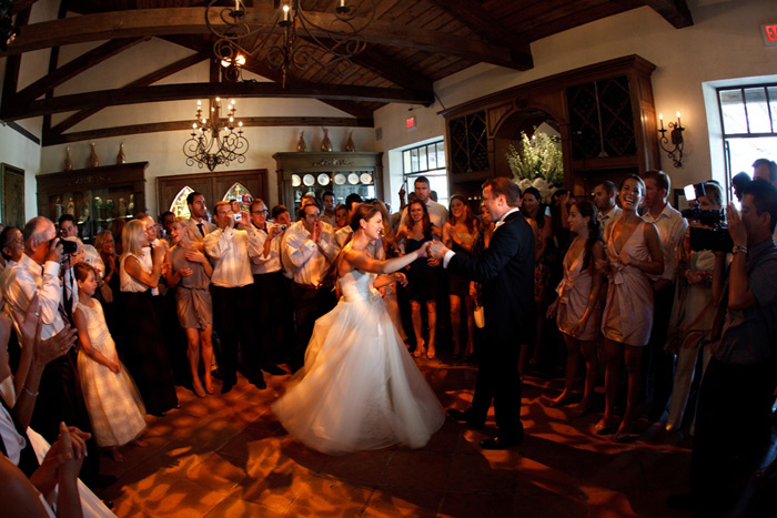 Dance in the tasting room,