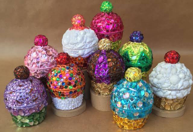 Sweet Cupcakes by Michael Weisman will be in the Cardboard Gift Shop