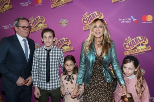 Sarah Jessica Parker, Matthew Broderick, James Broderick, Tabitha Broderick and Marion Broderick.
