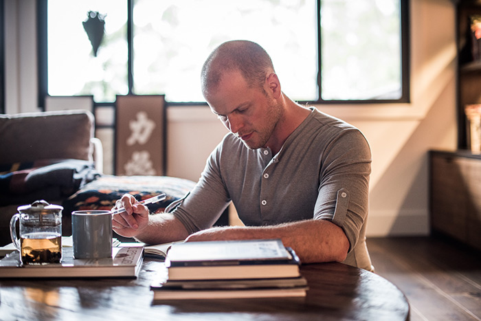 Tim Ferris at work