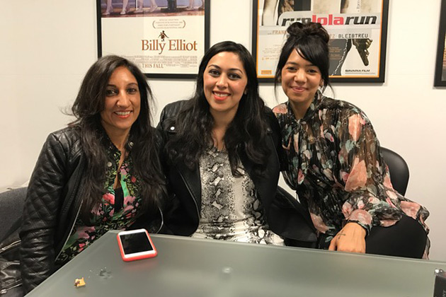 A Suitable Girl creative team: Sarita Khurana, Smrita Mundhra, Jennifer Tiexiera
