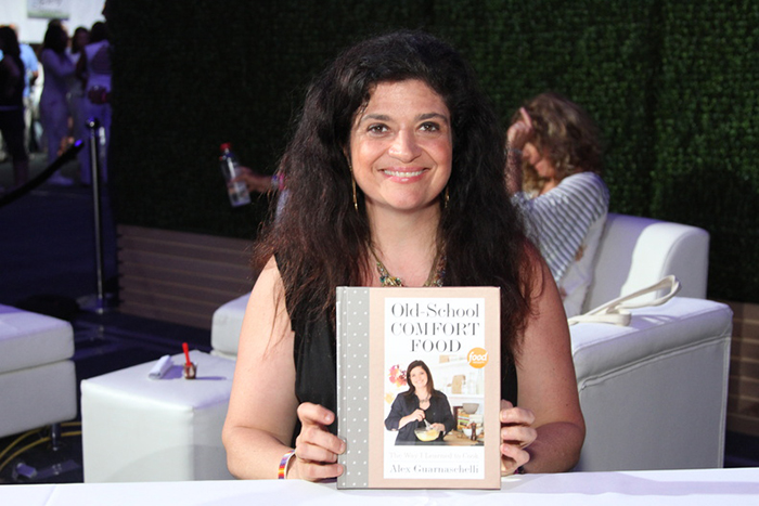 Alex Guarnaschelli signs "Old School Comfort Food,"
