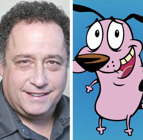 Marty Grabstein, the voice of Courage the Cowardly Dog