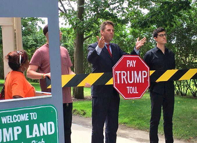Trump tollbooth