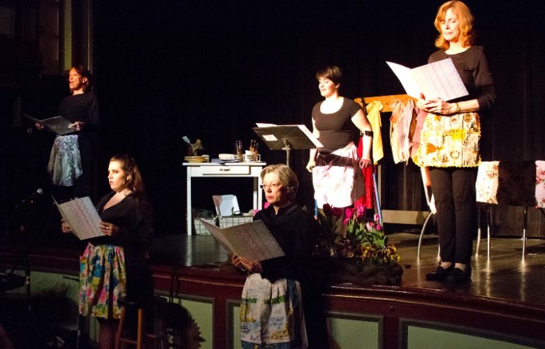 Toni Munna, Gabrielle DeGaetano, Dee Martin, Cate Clifford and Lena Trbojevic perform "I Am a Monolith."