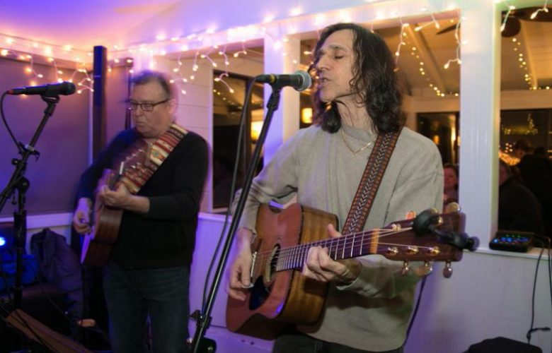 Long time East End musician Klyph Black gets the crowd moving with his version of Americana rock - a mixture of blues, rock and country. Fred Raimondo, the Music Coordinator for the Opry also adds his groove