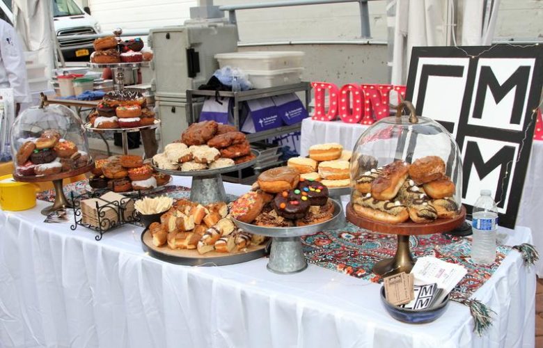 EMM with their tasty display table