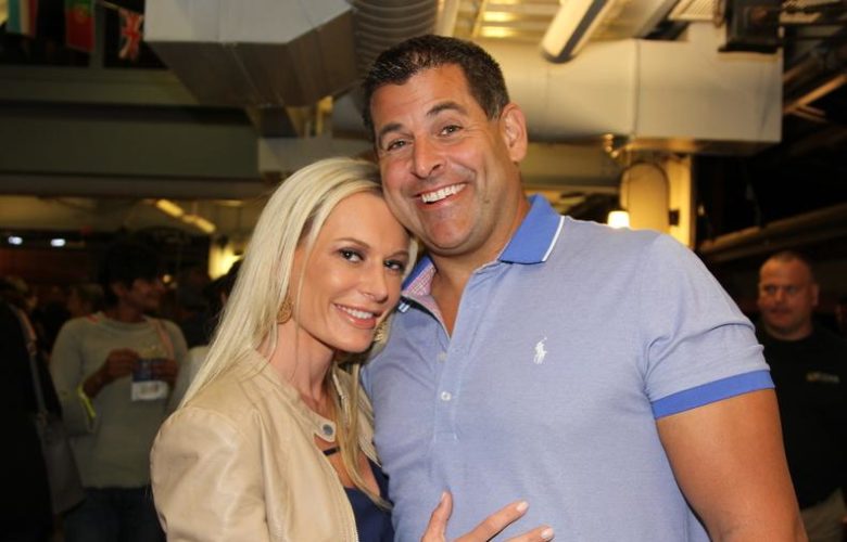 TGIF Entertainment Inc. owner Michael Biondi with wife Stephanie provided the top of the line party tents for the evening