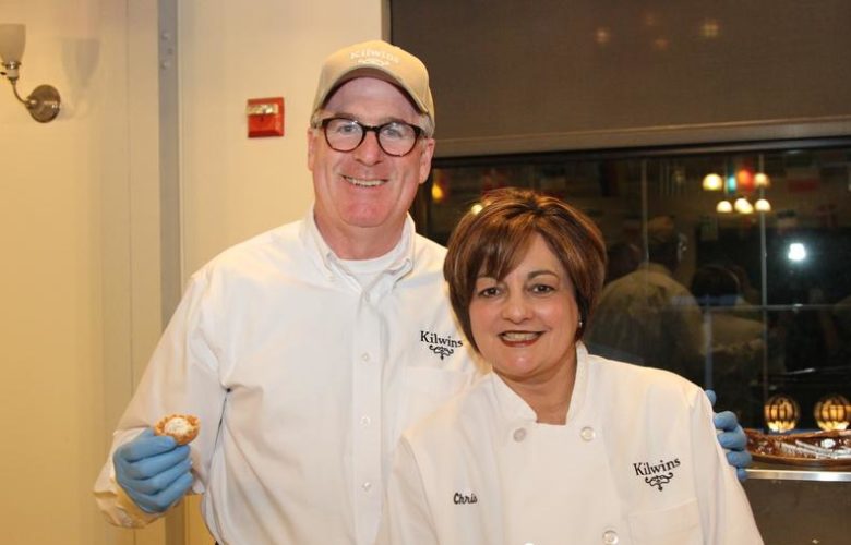 Brian and Christine Viscount, owners of Kilwins