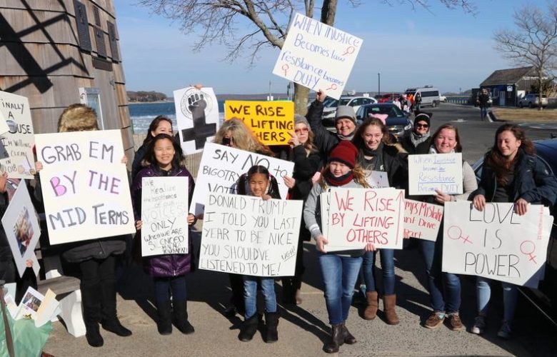 People of all ages marched