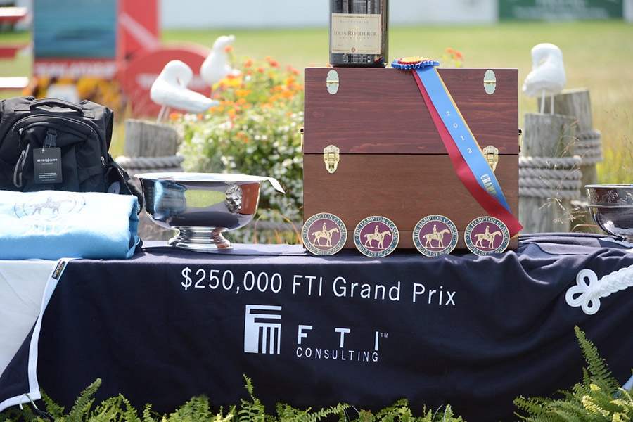 Hampton Classic Medals and Trophies