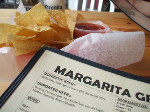 Margatrita Grille Menu