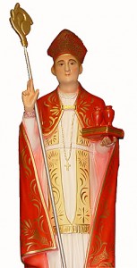 Statue for San Gennaro Feast of the Hamptons