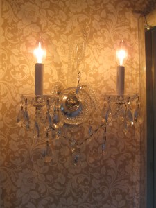 Crystal Wall Sconce