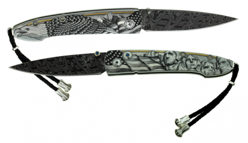 "Patriotic Knife" by William Henry "Patriotic Knife" by William Henry