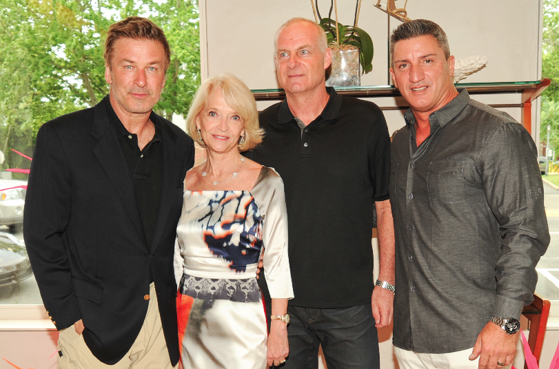 Alec Baldwin, Ruth Applehof, Giora Inbar, and Jim Errante