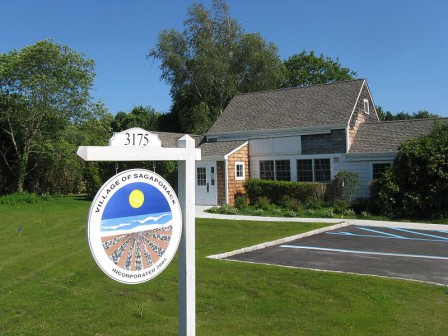 Sagaponack Village Hall. 