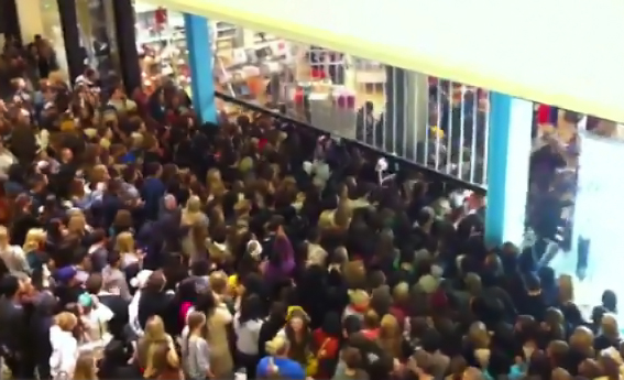 Black Friday Crowds Video Still