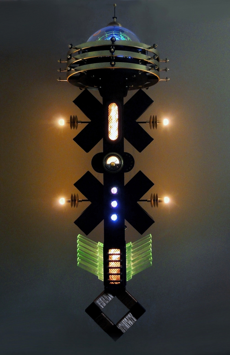 "Ravi Palace," a steampunk pendant device by Art Donovan for Work on Monday