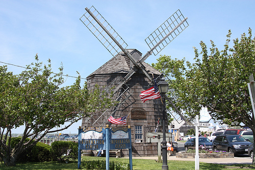 Sag Harbor Windmill by Pamela V White Sag Harbor Windmill