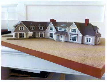 BlueManHouse model 1 A model of Goldman's house plan, designed by Fleetwood & McMullan