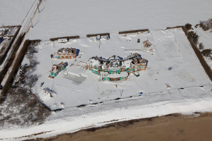 David Tepper's new home, being built in Sagaponack