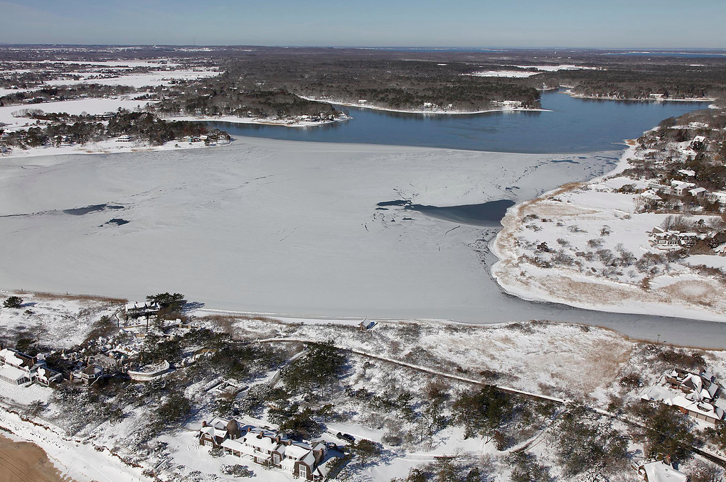 Georgica Pond in Wainscott.