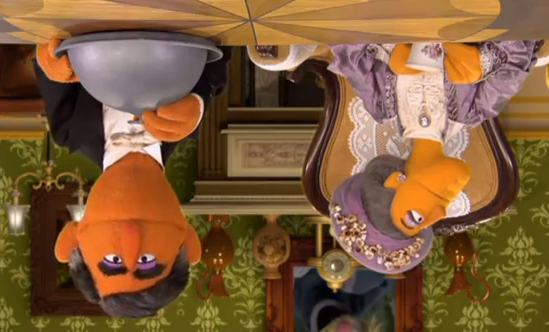 Sesame Street Upside Downton Abbey