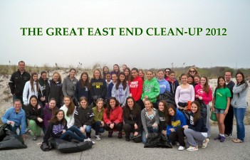 Hampton Bays students-Great East End Clean-Up 2012 East End Cleanup 2