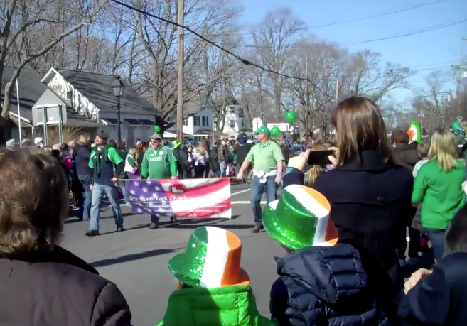 St Patrick's Day Parade Cutchogue