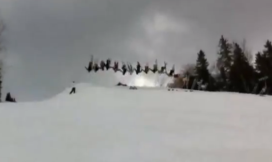 30 skier backflip