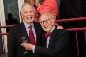 Alan Alda and Dr. Eric Kandel