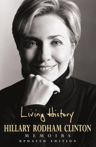 Hillary Clinton Living History book cover
