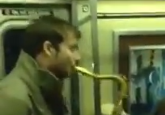 Subway Sax Battle
