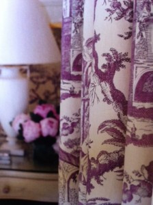 helen lind lavender toile drapes helen lind lavender toile drapes