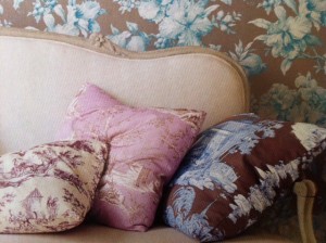 helen lind toile throw cushions helen lind toile throw cushions