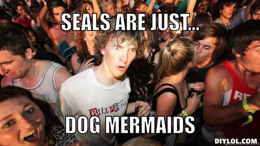 dog mermaid realization
