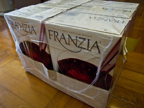 franzia case wine Franzia Box wine