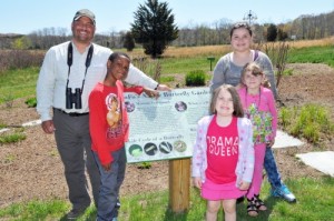 Frank Quevedo, Executive Director of SoFo (CMEE's neighbor across the street) gave the children a guided nature walk in SoFo's "backyard"
