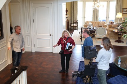 AMS Pictures crew and the Farrells at Sandcastle