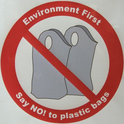 No plastic bags