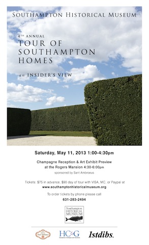 4th Annual Tour of Southampton Homes: An Insider’s View