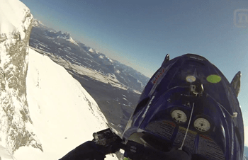 Snowmobile Jump for Daily Viral