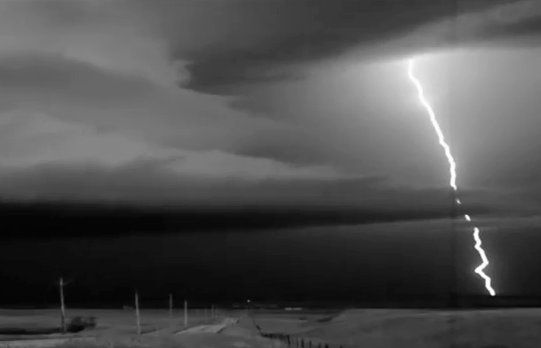 lightning strike video still