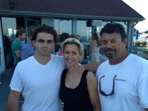 James Casale (Kelly's surf instructor), Natacha and Pete Casale James Casale (Kelly's surf instructor), Natacha and Pete Casale