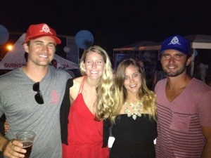 Joe Sullivan, Monique Visconti, Corrie Dillen, Vaughan Cutillo of Montauk Brewing Co.