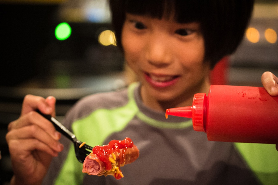Kendall Sommers Hot Dog Eating Contest