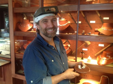 Silversmith Eric Messin