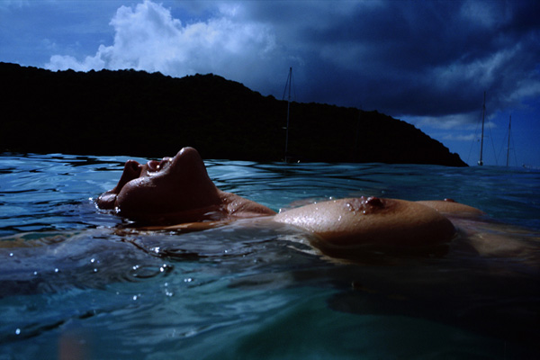 Nan Goldin, Valerie floating in the sea